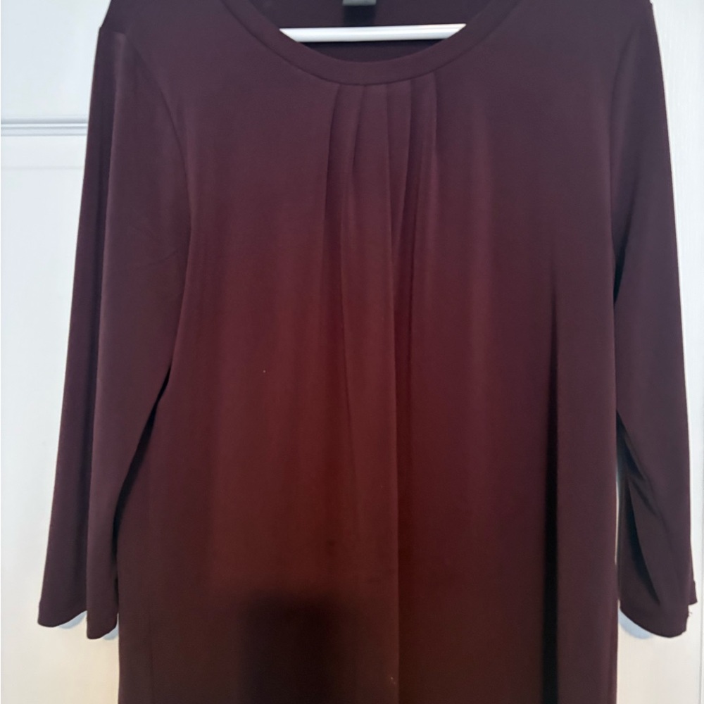 Chic Burgundy Blouse